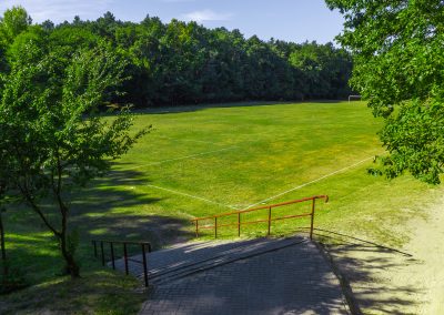Zdjęcie przedstawiające boisko na Polanie