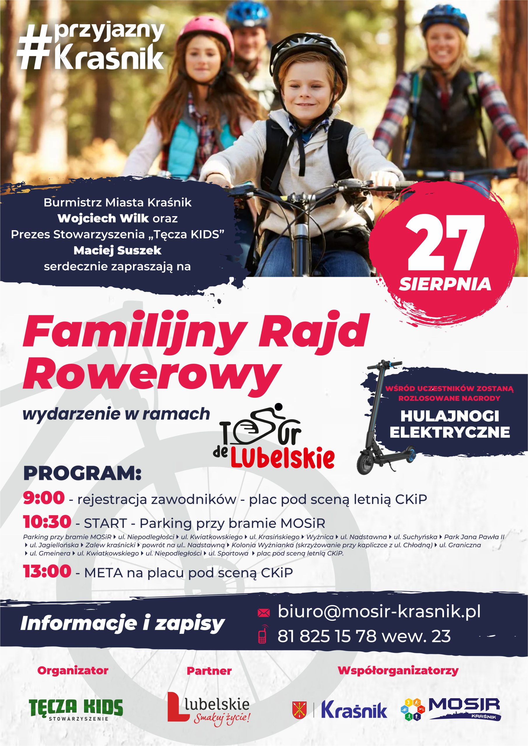 Tour de Lubelskie  – Familijny Rajd Rowerowy