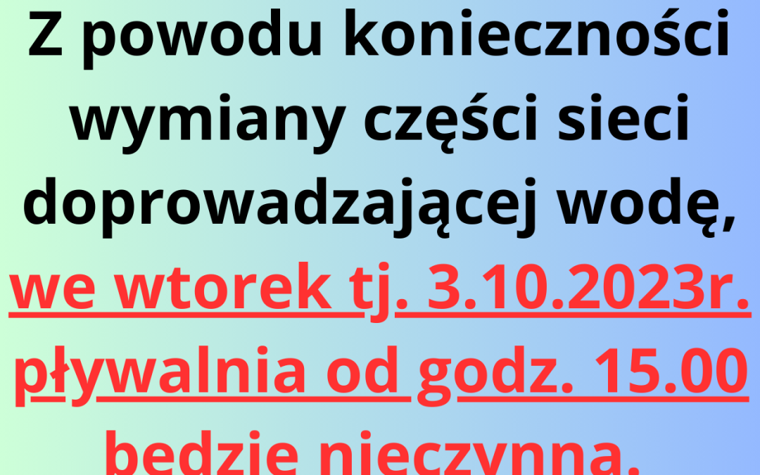 OGŁOSZENIE