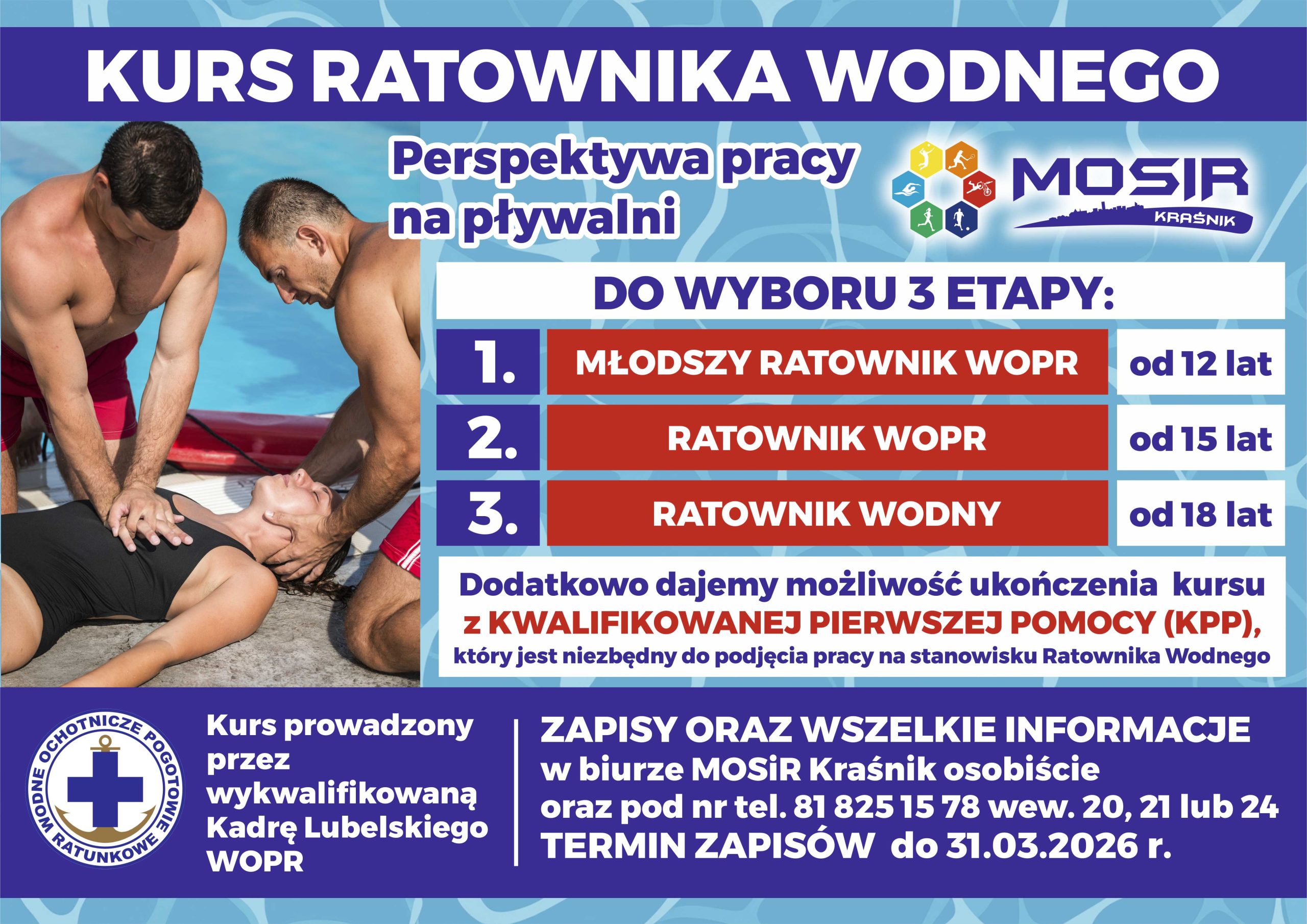 Kurs Ratownika Wodnego