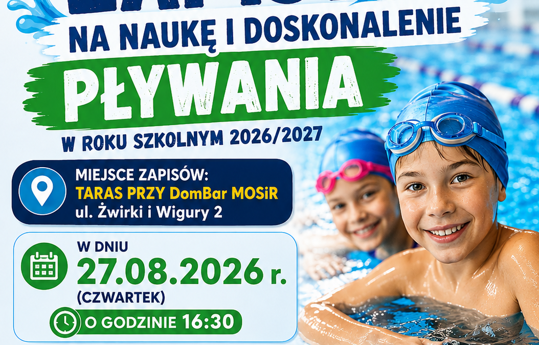 Zapisy na naukę pływania