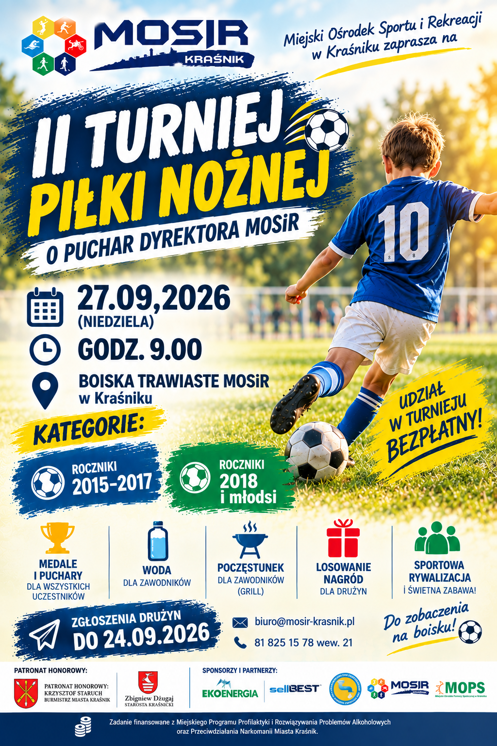 II TURNIEJ PIŁKI NOŻNEJ